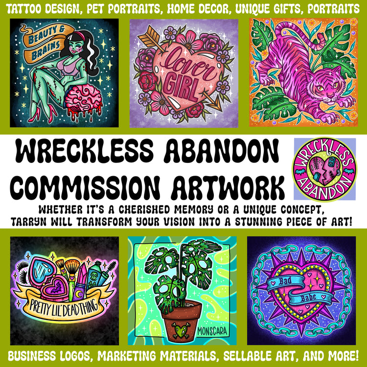 Wreckless Abandon Commission Artwork