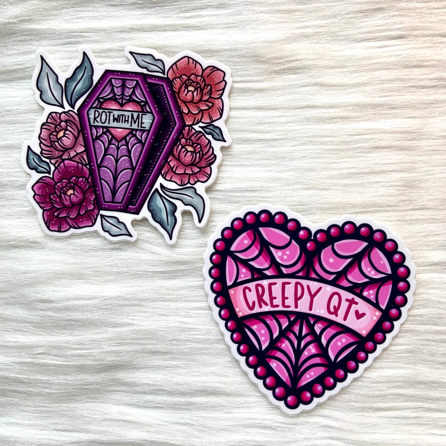 Creepy Love Sticker Set